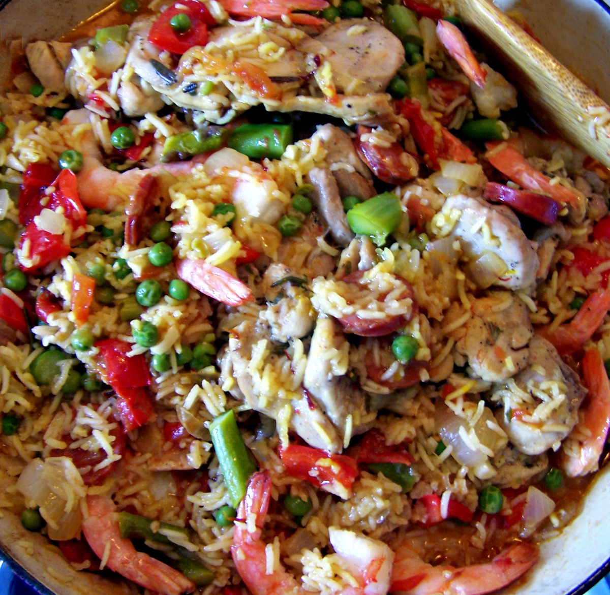 Portuguese Paella Recipe Food Com