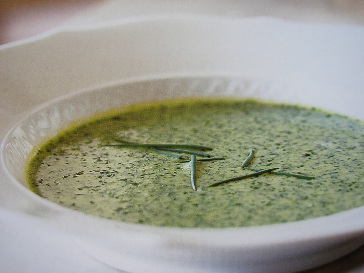 Chilled Sorrel Soup
