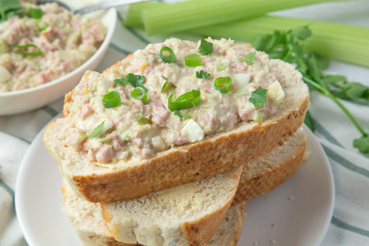 how to make ham salad without a food processor