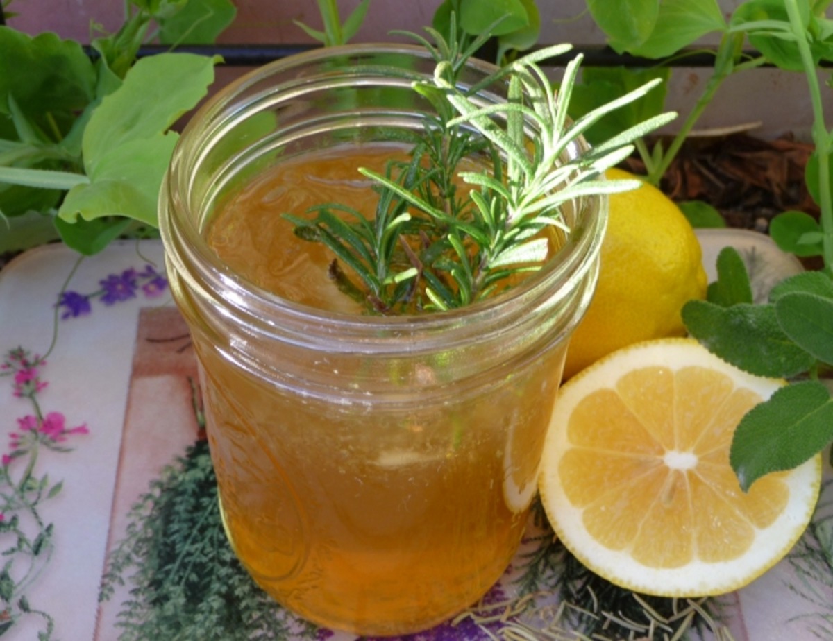 Lemon Rosemary Tea Recipe Food Com
