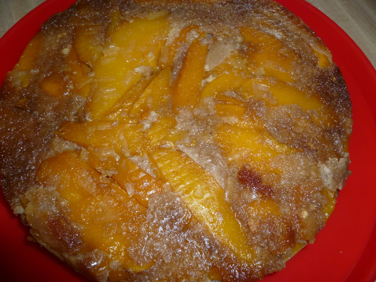 Mango Ginger Upside-Down Cake_image