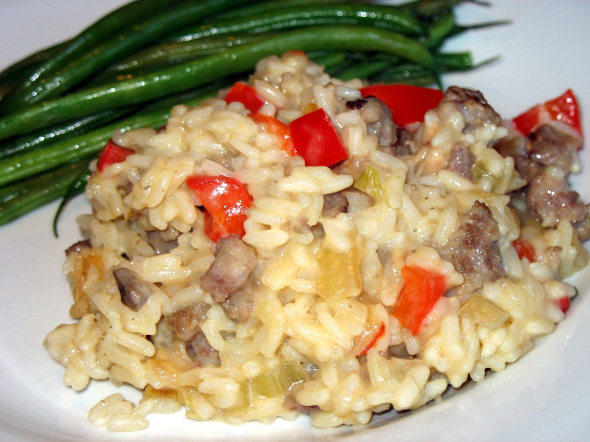 Sausage and Rice Casserole Recipe - Food.com