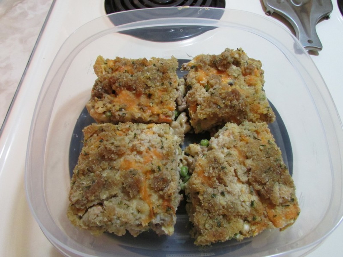 Cheesy Spinach and Beef Casserole