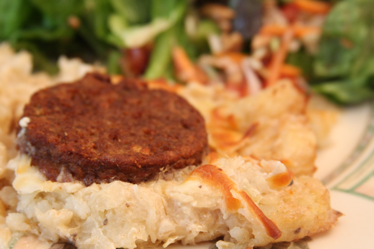 German Potato and Sausage Casserole