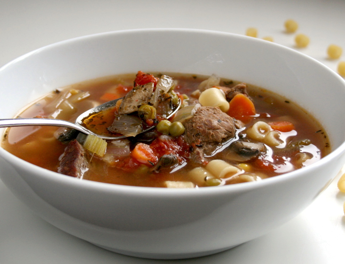 Spicy Beef Vegetable Soup