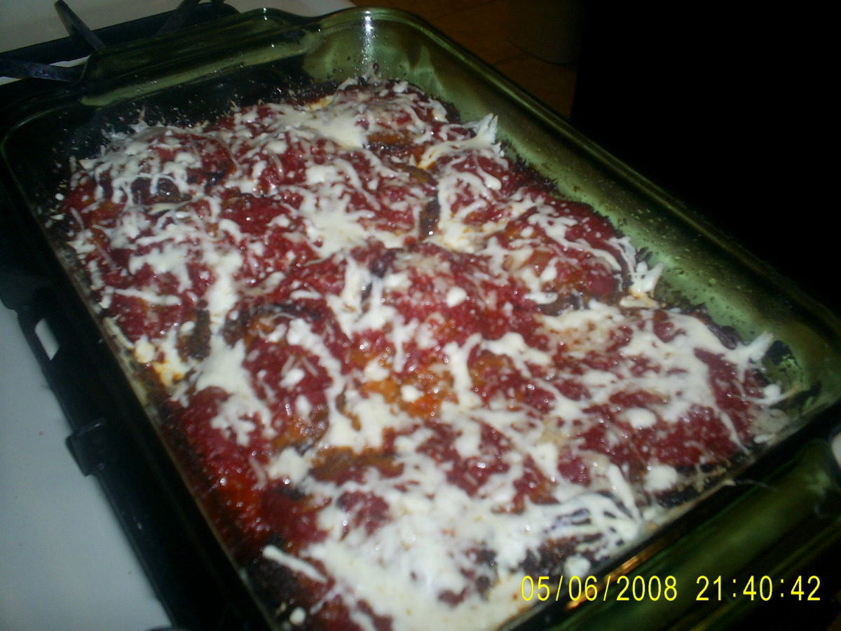 Eggplant parmigiana by Food.com