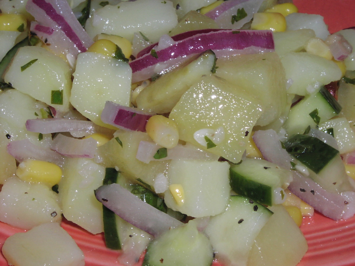 Caribbean Sweet Potato Salad Recipe Food Com