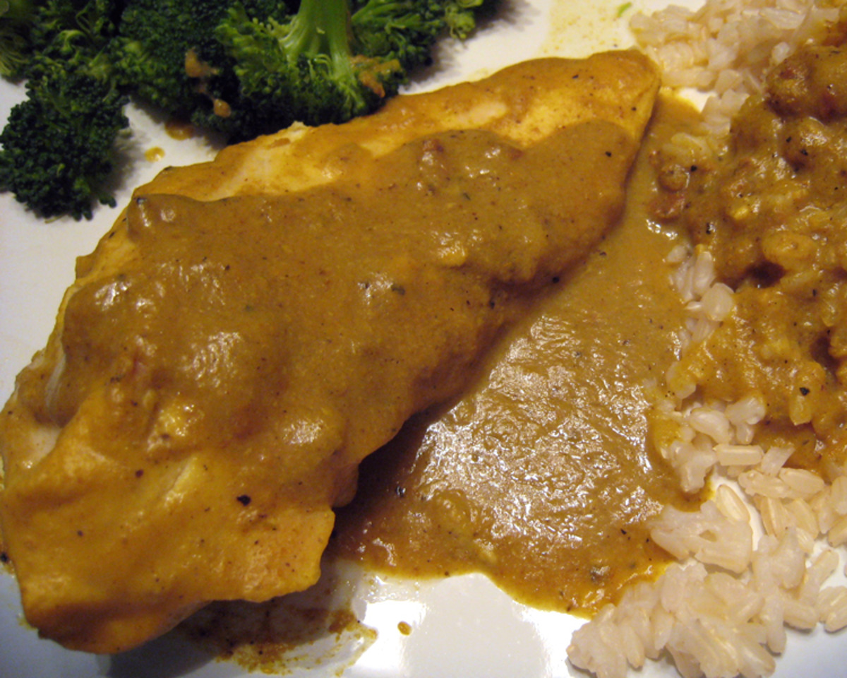 Chicken With Banana Curry Sauce - Caribbean-image