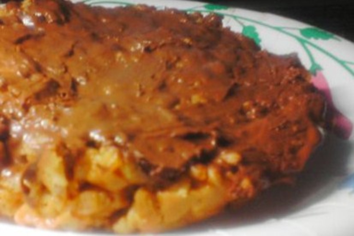 Peanut Butter Rice Krispies Cake image