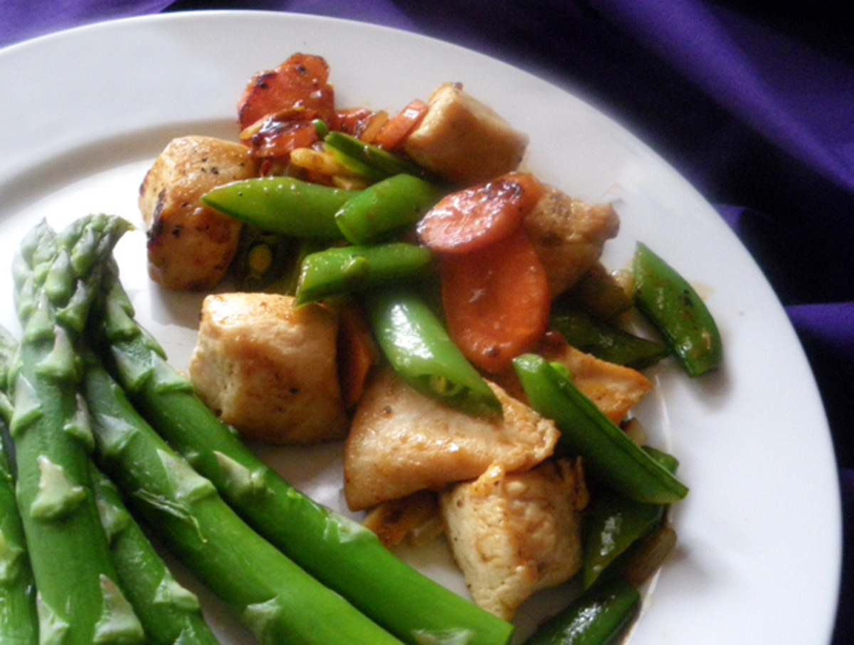 Ginger Chicken Stir Fry
