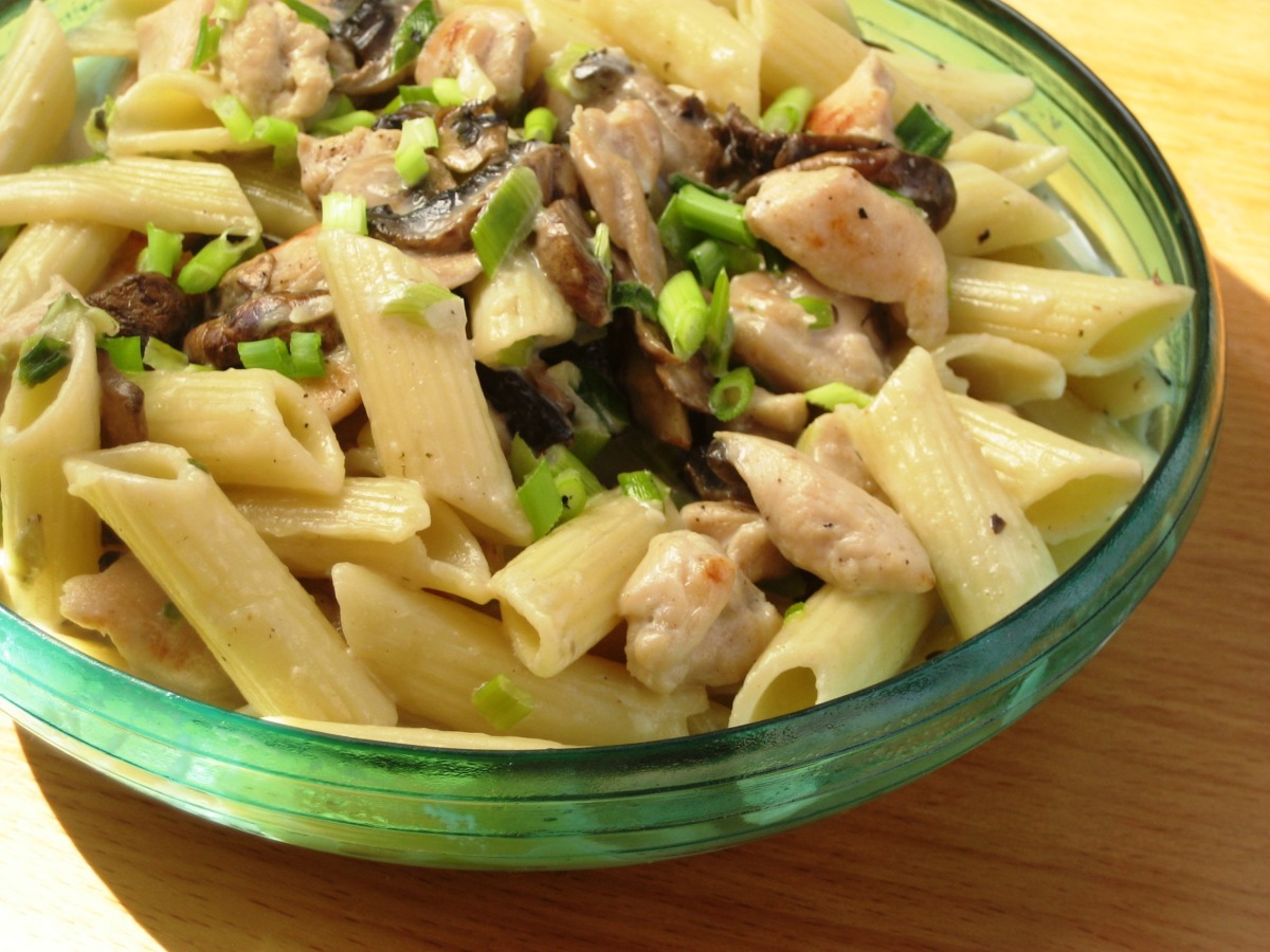 Chicken and Mushroom Penne