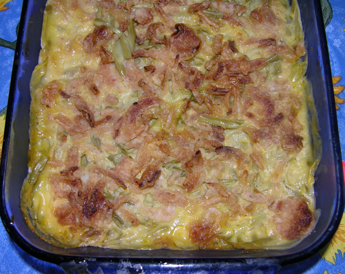 Cheesy Green Bean Casserole
