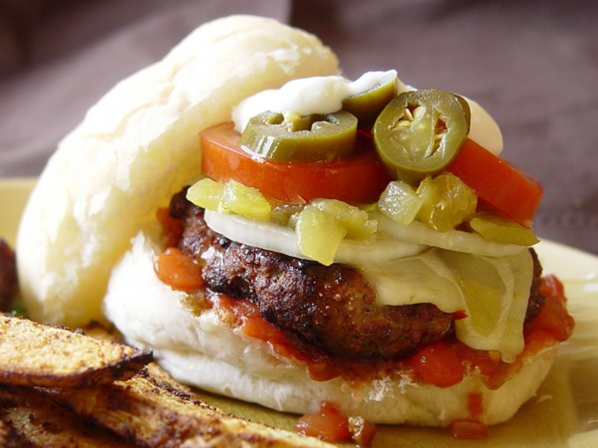 Chile Rellenos Burgers