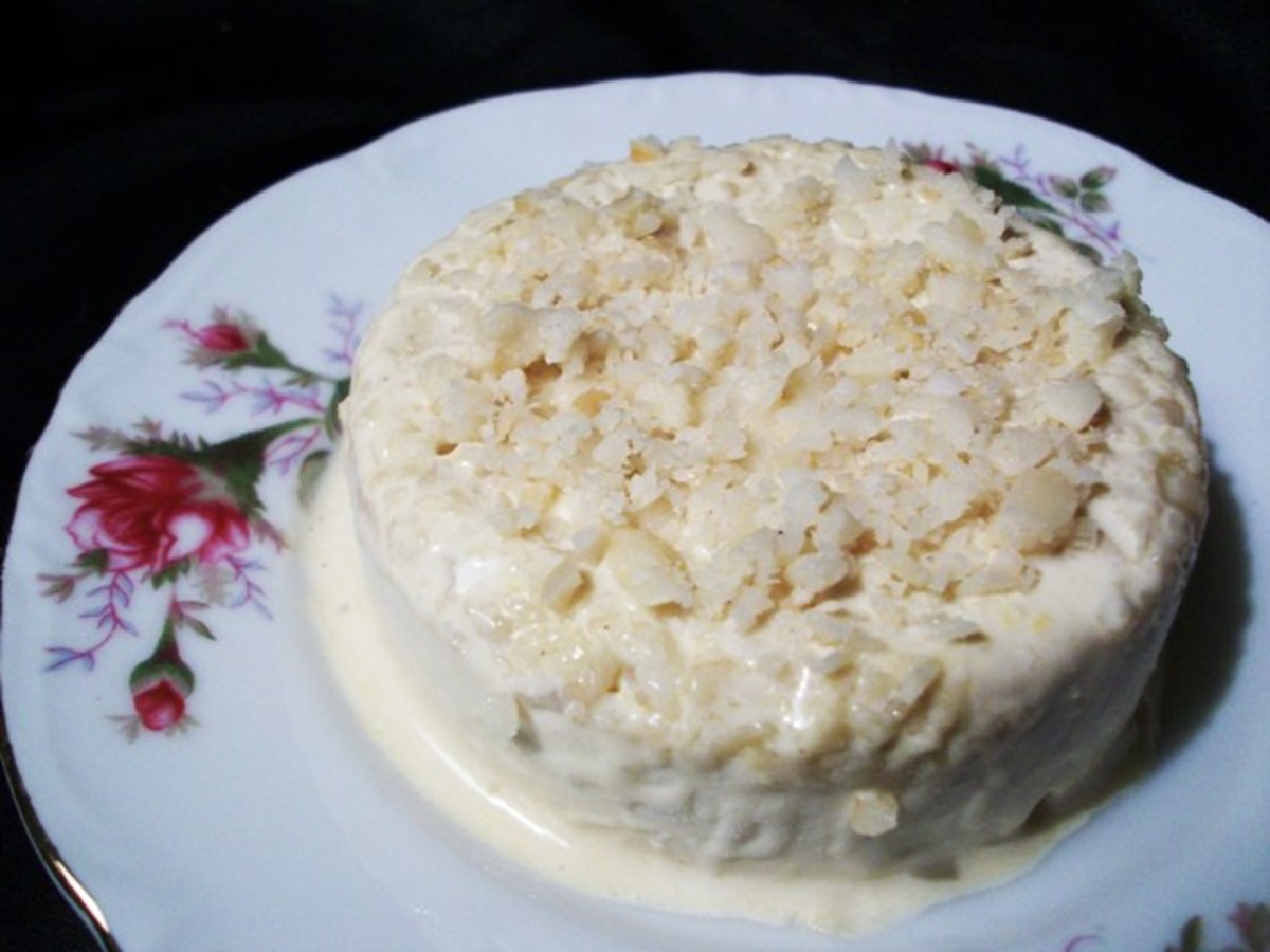 Frozen Maple and Bourbon Souffle