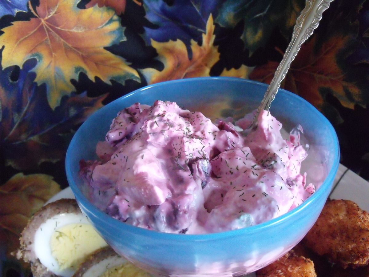Swedish Beetroot Horseradish And Apple Salad Rodbetsallad Recipe