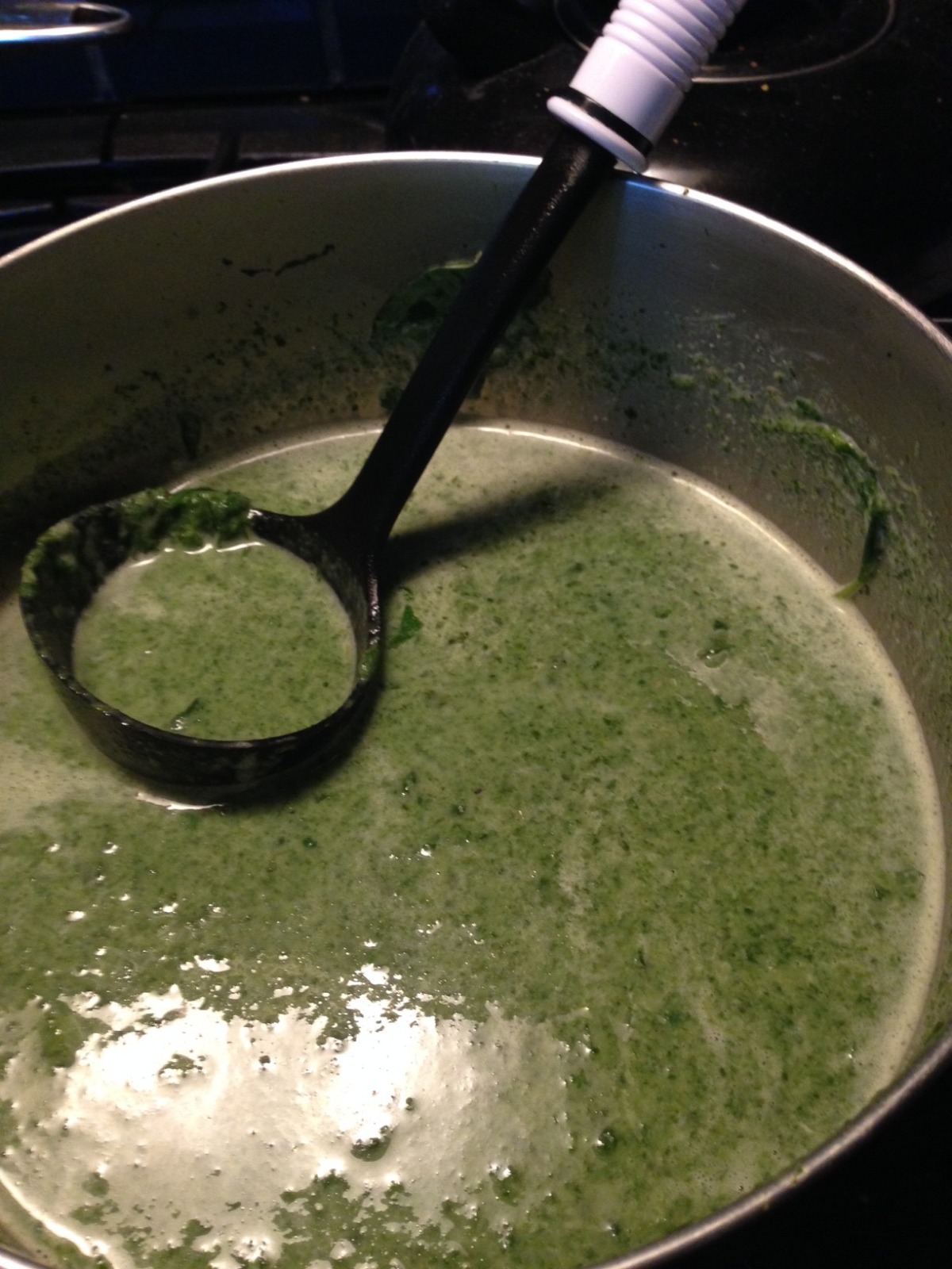 Delicious Cream of Spinach Soup image