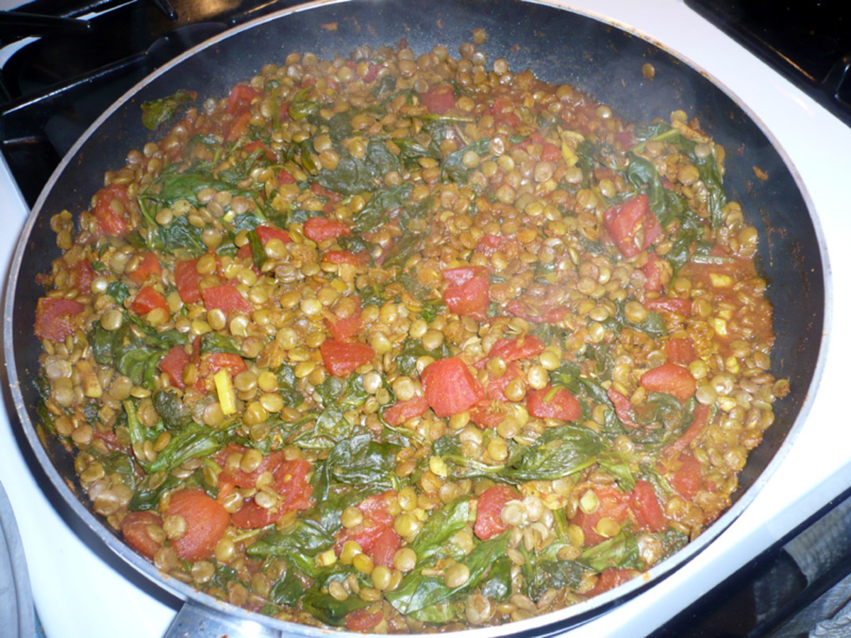 Curried Lentils image
