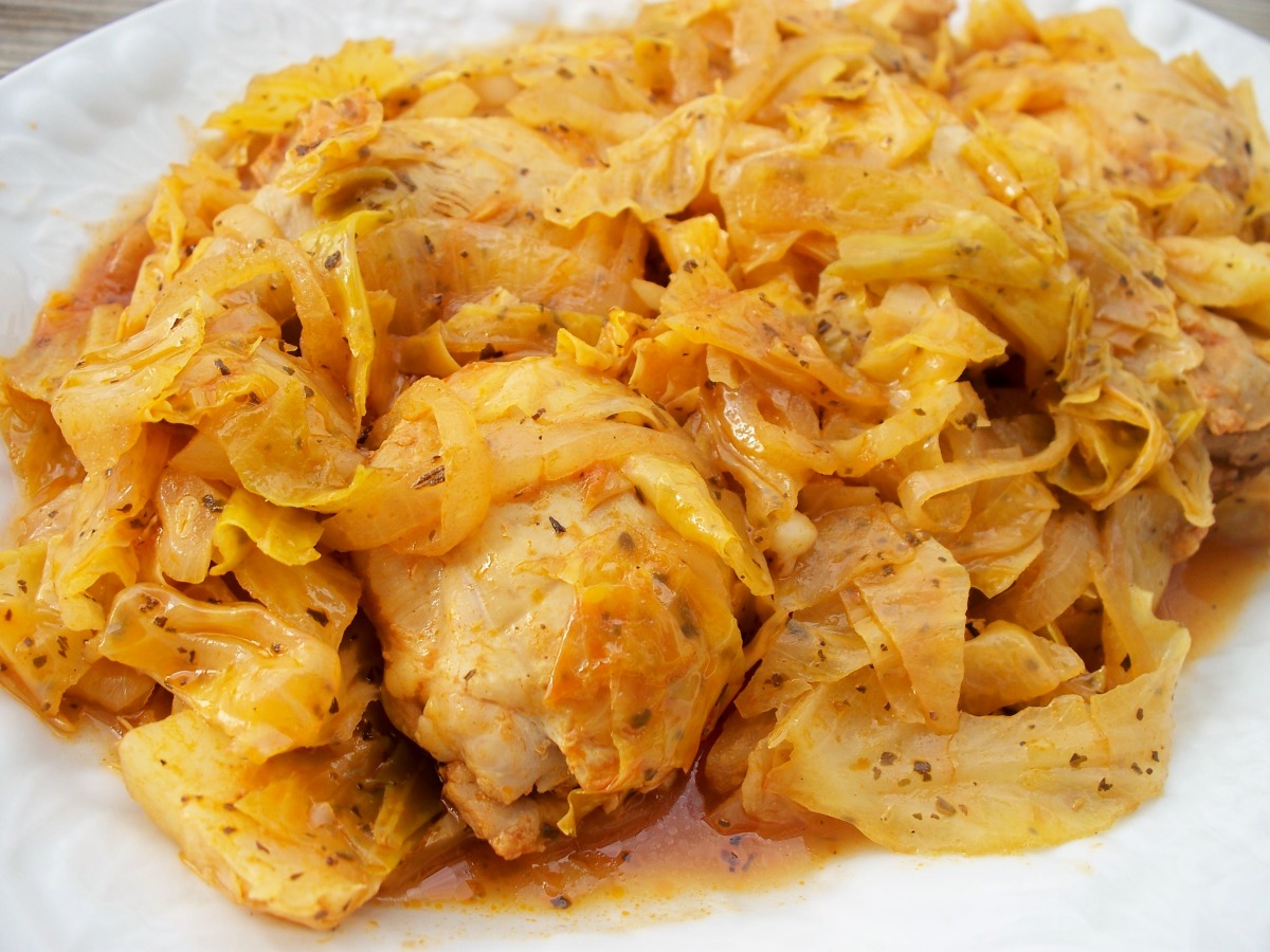 Chicken and Cabbage (Griot's Cookbook) image