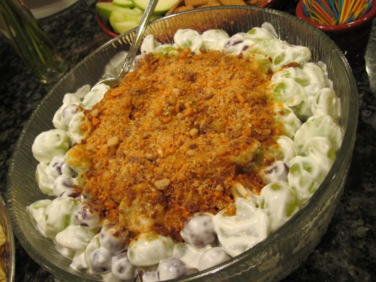 Grape Salad With A Twist Recipe Food Com