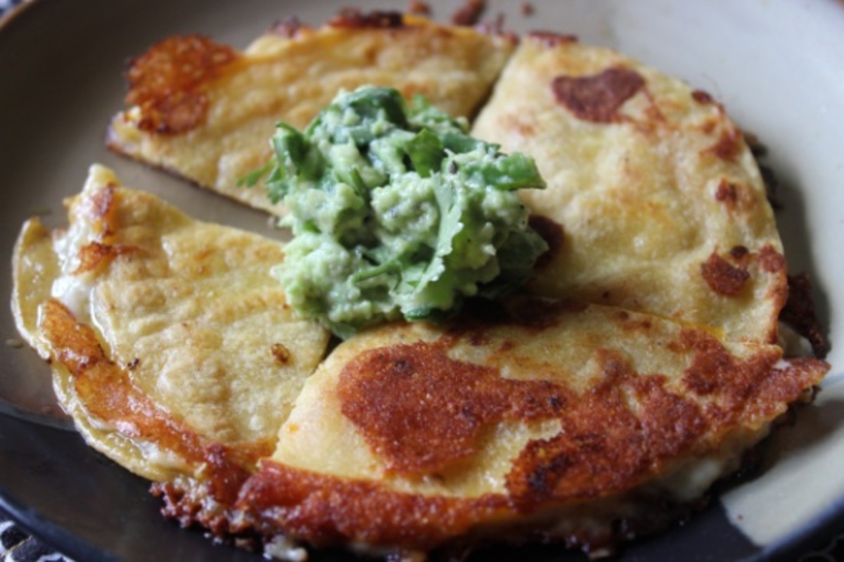 Tomato and Cheese Quesadilla