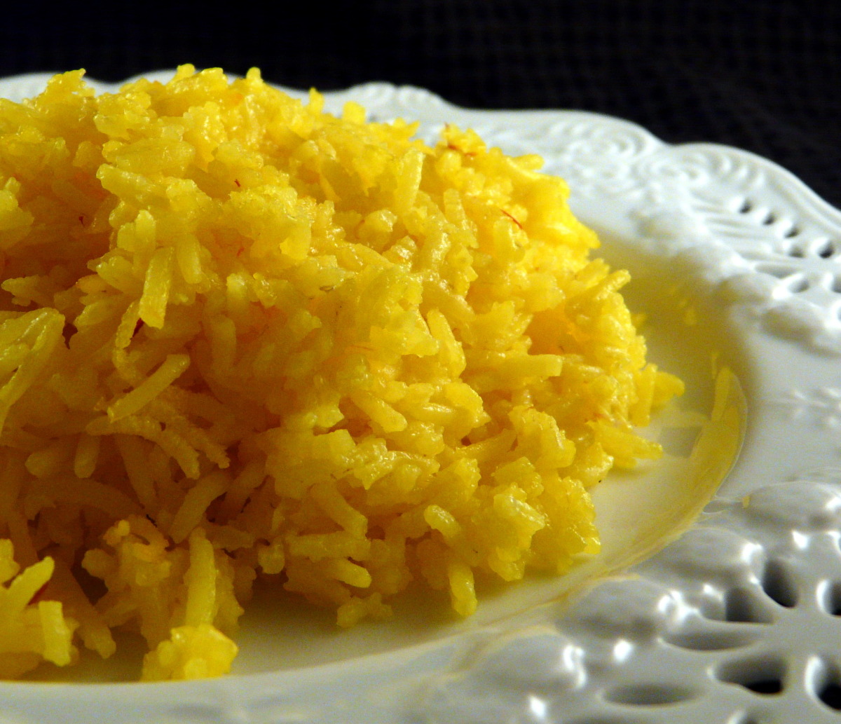 Spanish Yellow Rice Recipe Food