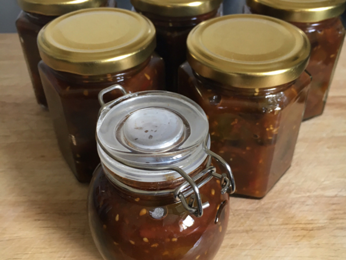 Southern Green Tomato Chutney
