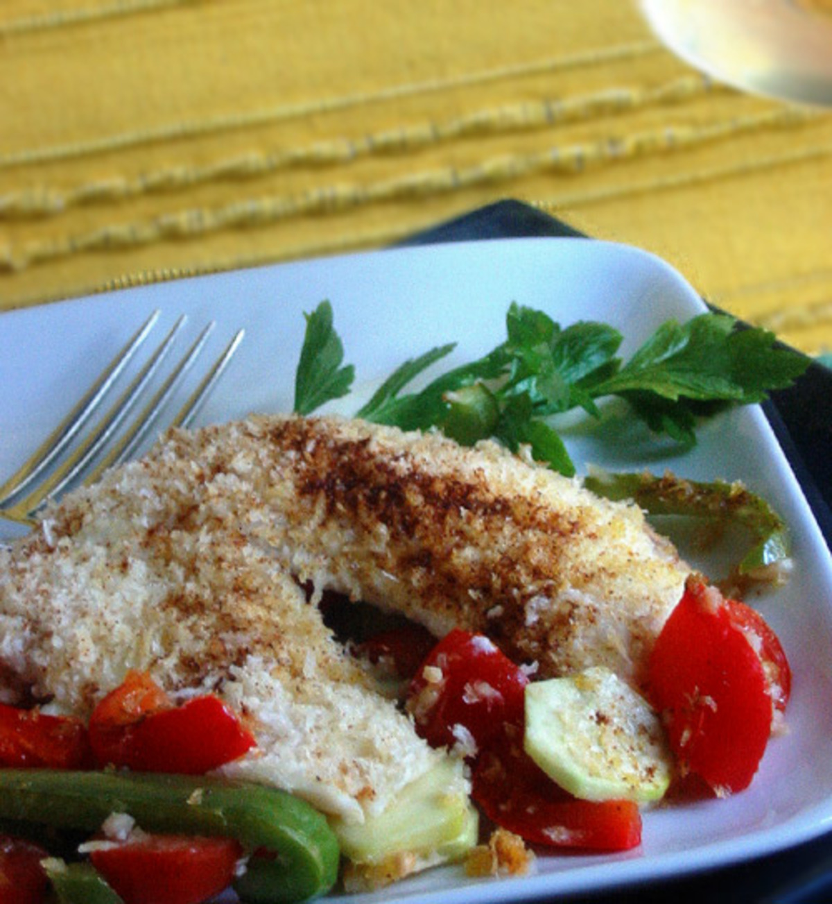 Crispy Baked Tilapia