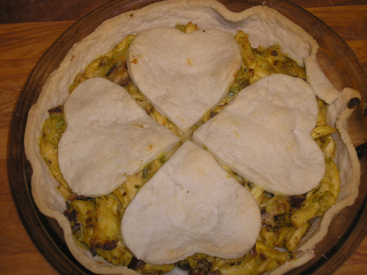 Chicken Leek And Mustard Pie Recipe Food Com Add the onion and cook for 5 mins until softening. chicken leek and mustard pie