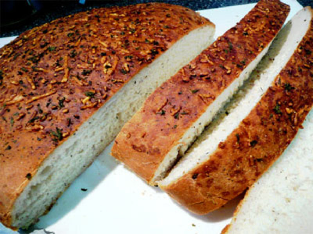 Herbed Onion Focaccia