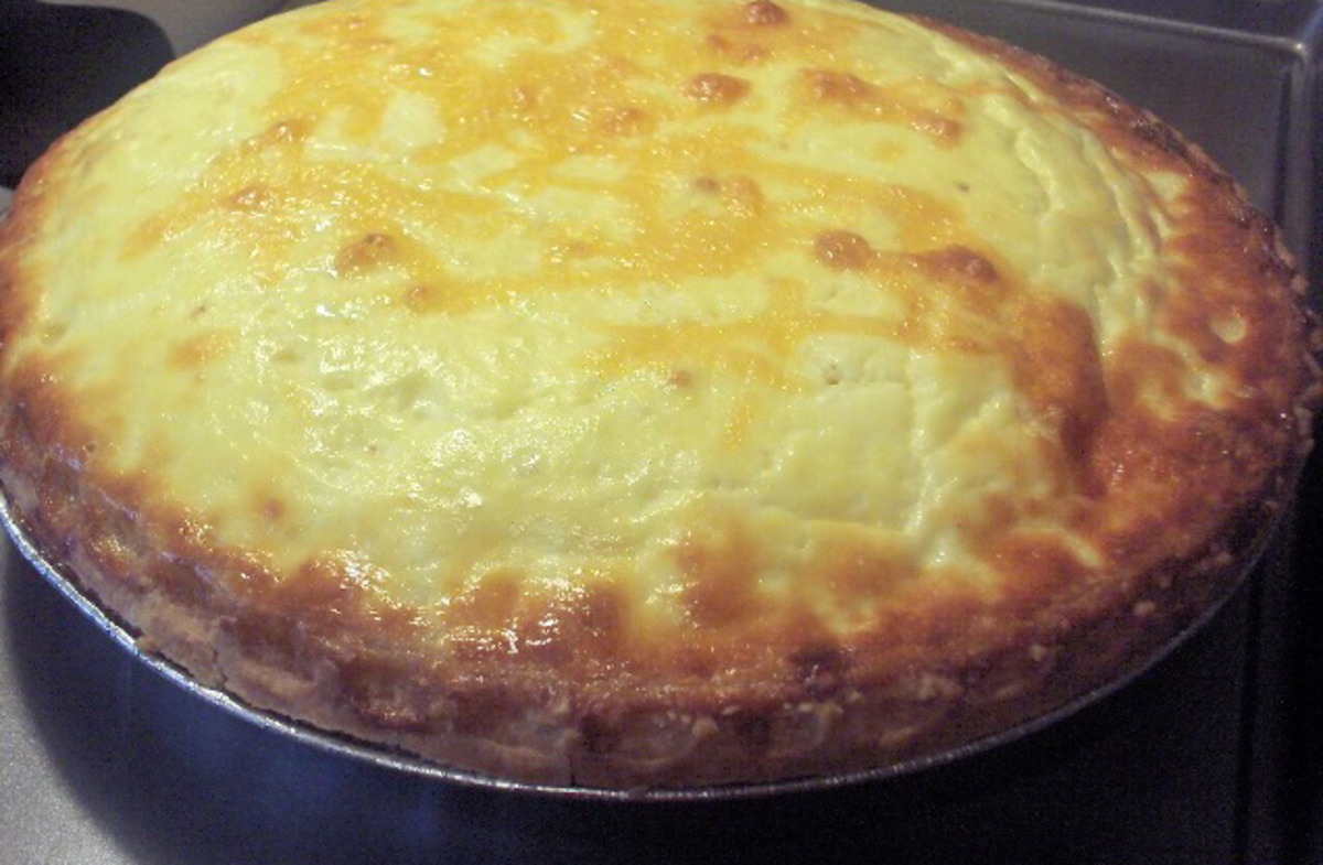 Easy Quiche Made With Yogurt Recipe