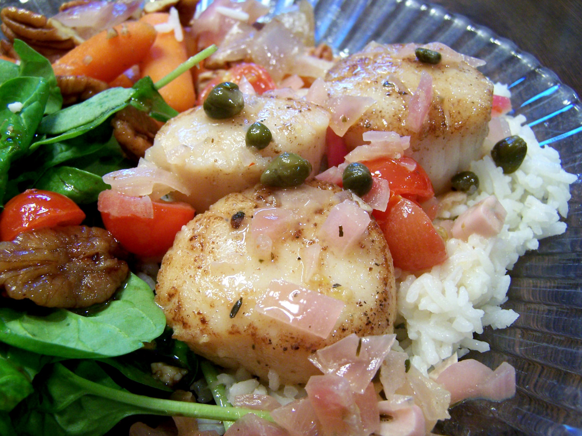Spicy Seared Scallops Tapas_image
