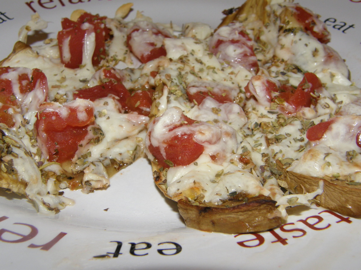 Broiled Eggplant Italiano