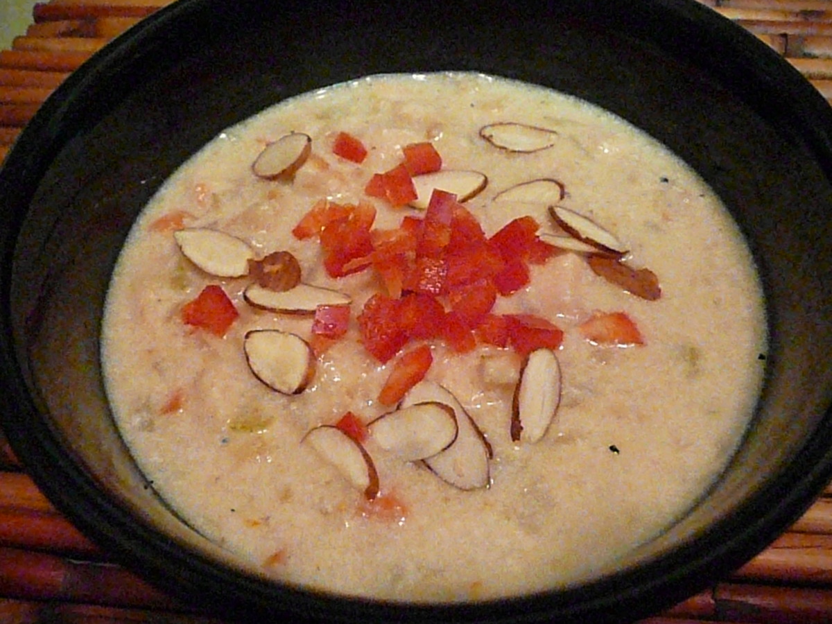 Amaretto Chicken Soup