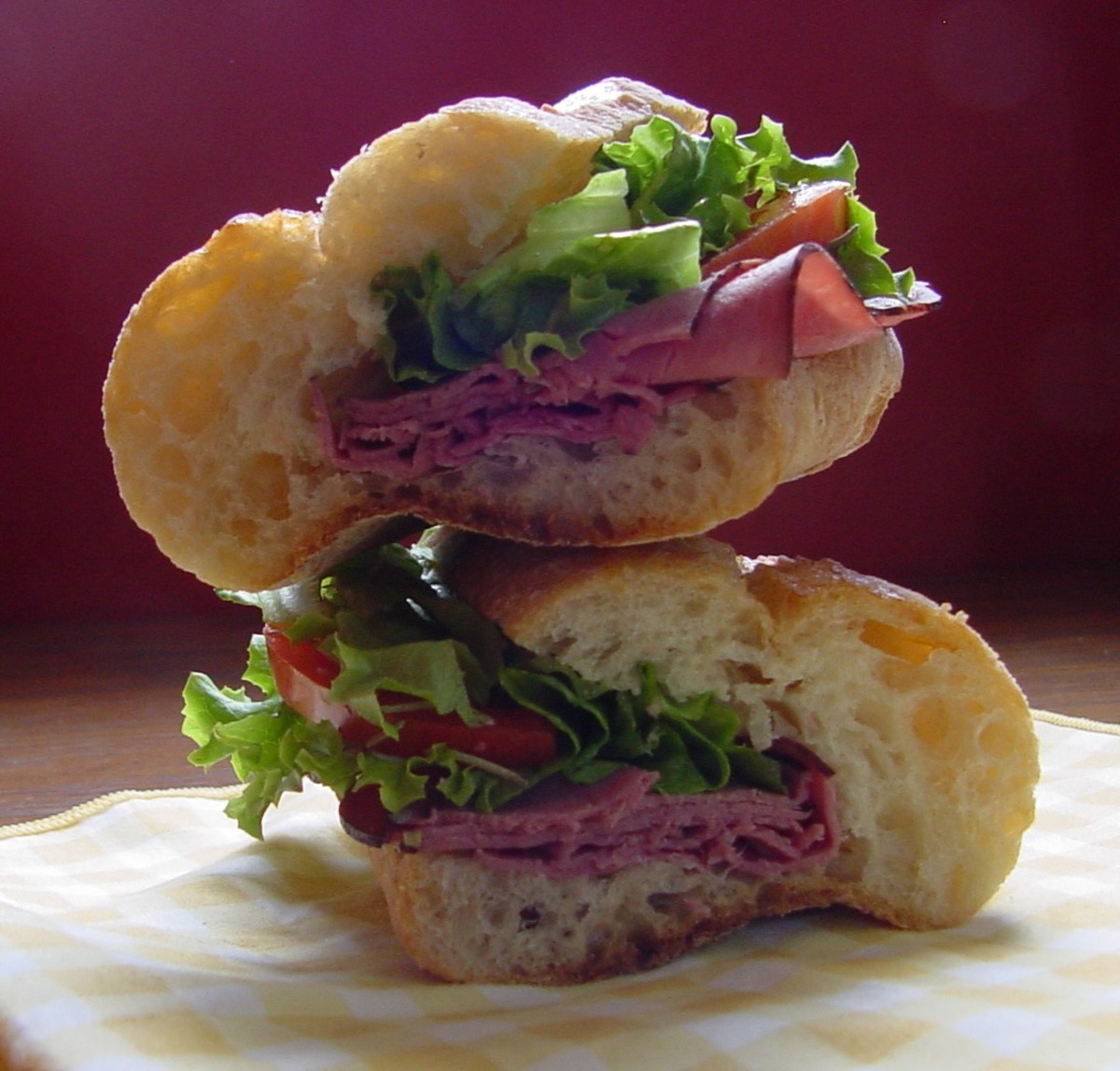 Roast Beef Sandwiches With Horseradish Mayonnaise image