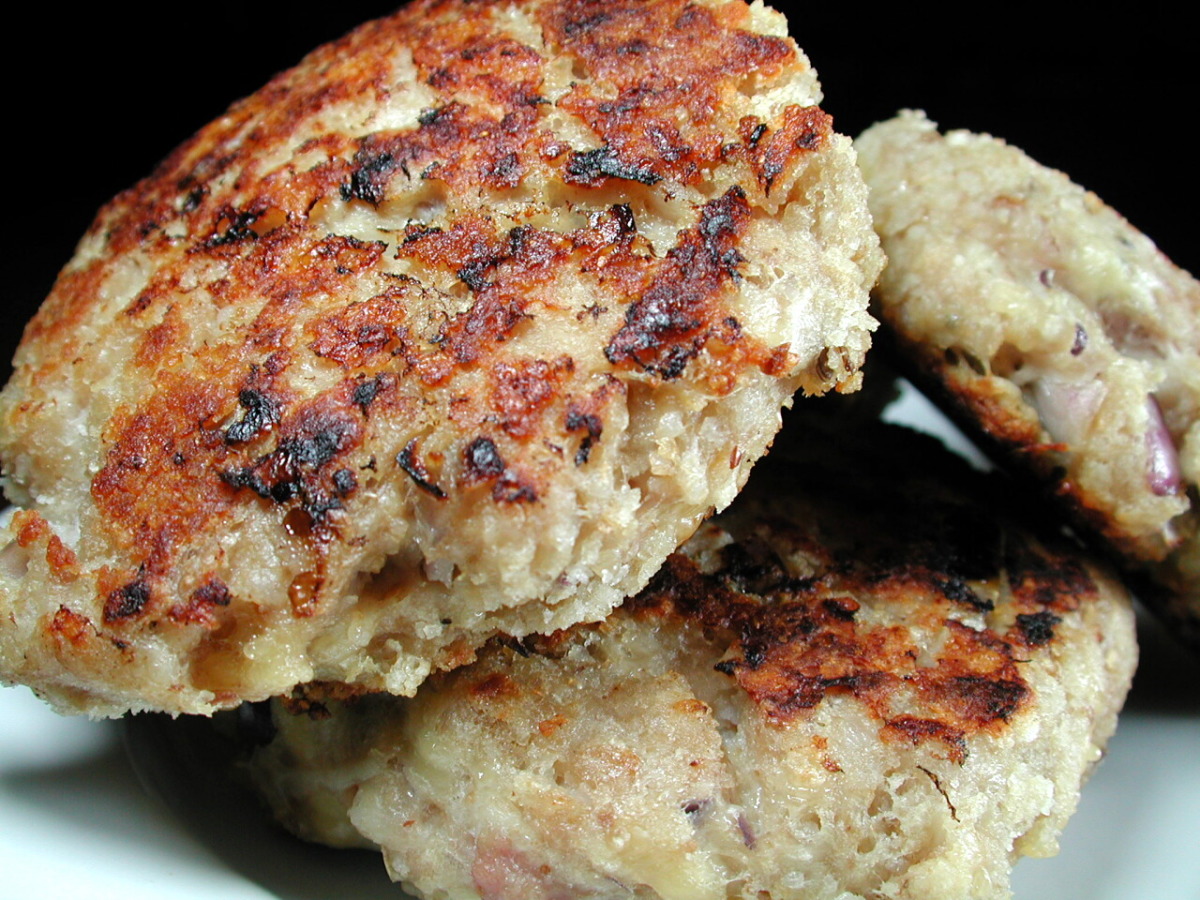 Cheese & Chicken Rissoles
