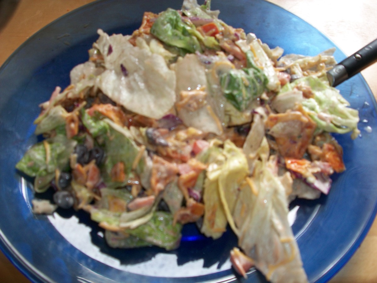 Layered Taco Salad Recipe Food Com