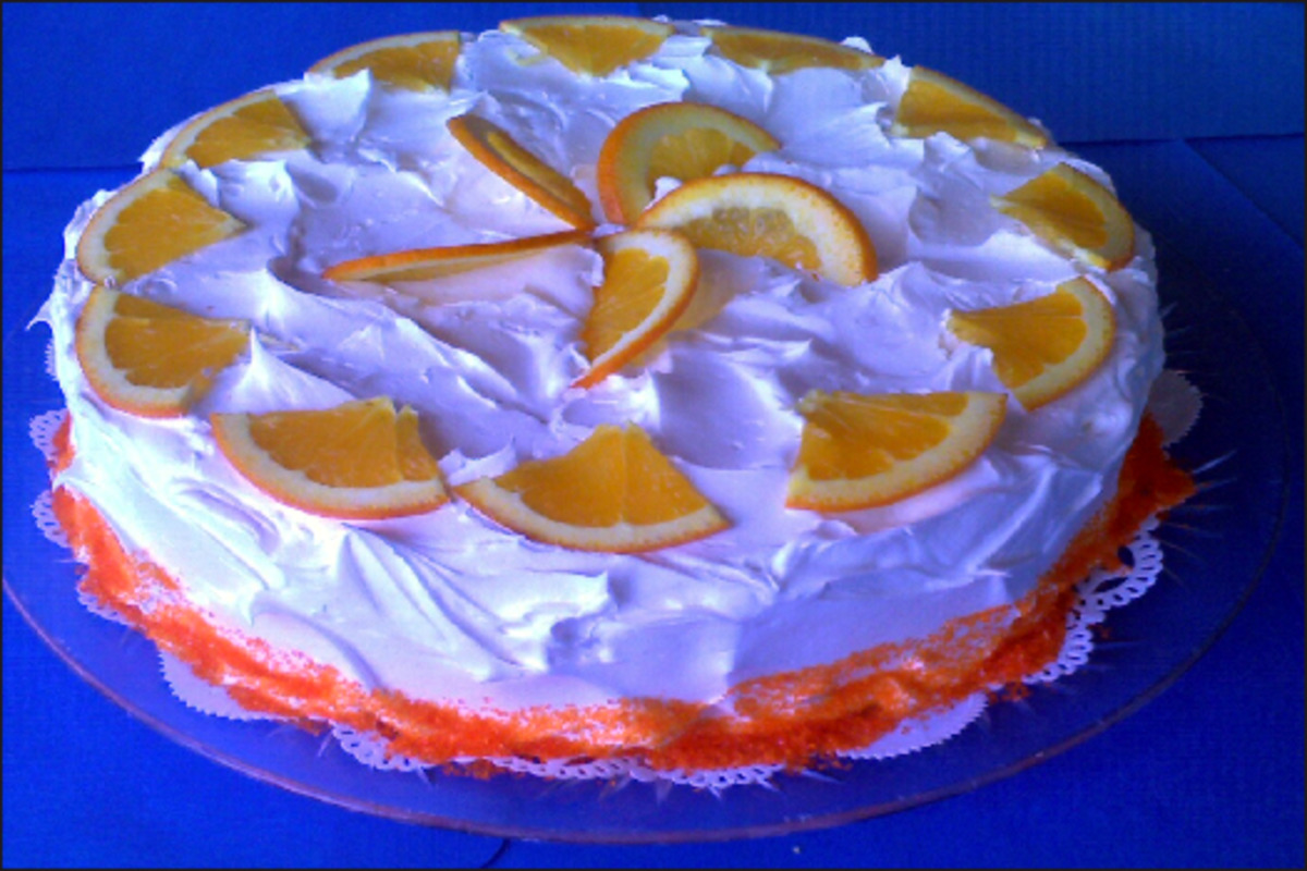 Orange Juice Cake - Little Sunny Kitchen
