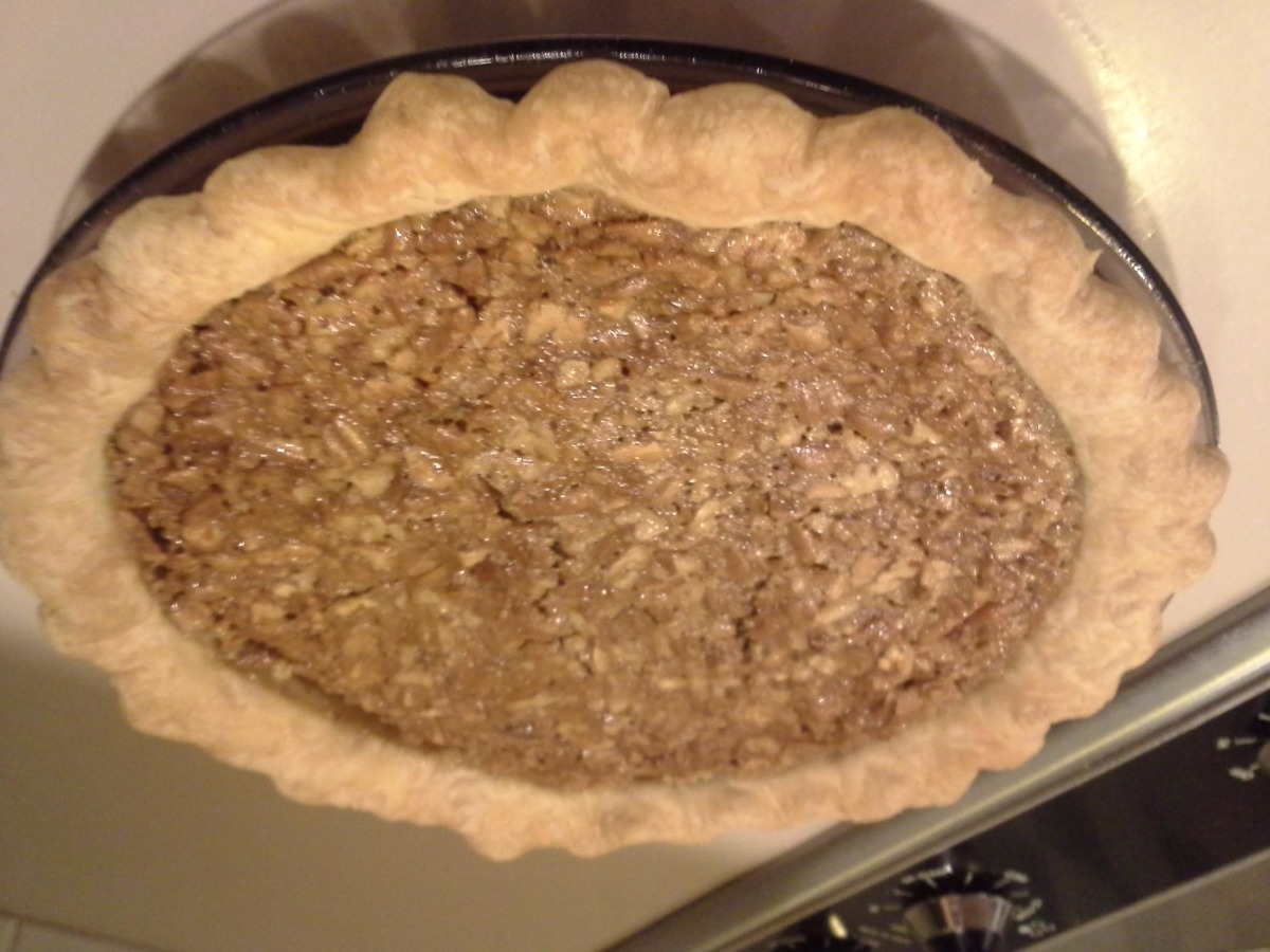 Cream of Coconut Pecan Pie