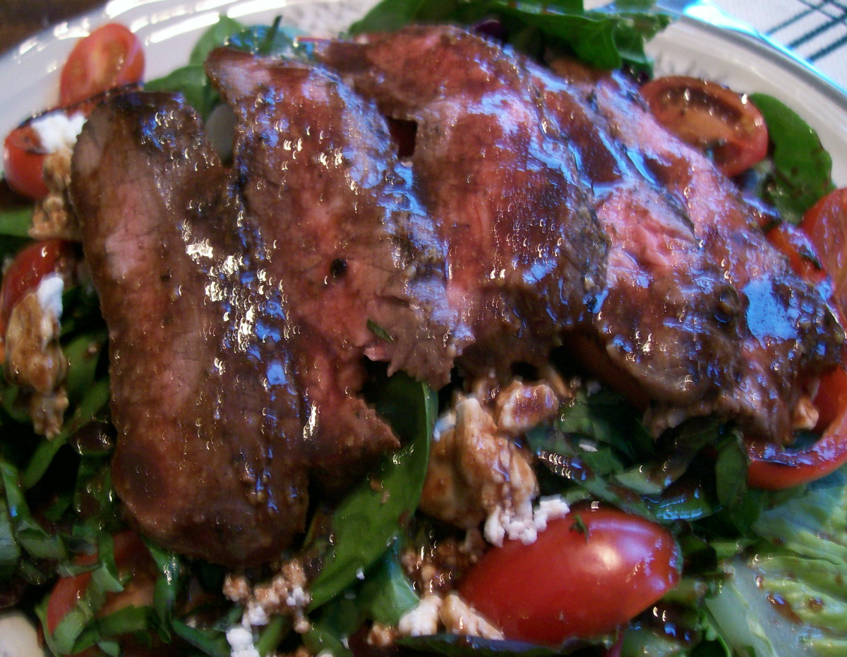 Grilled Steak Salad_image