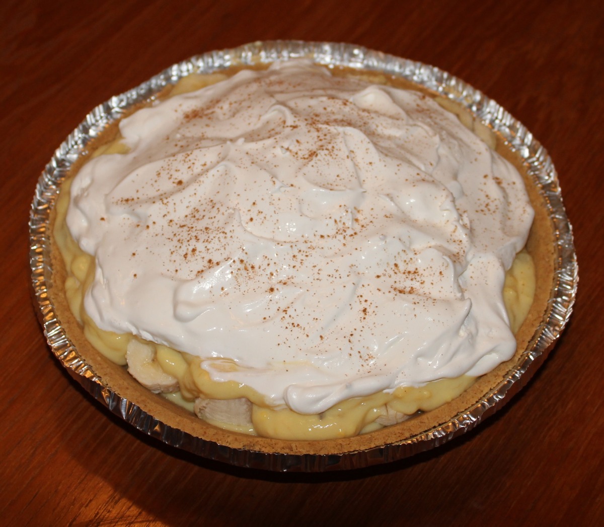 Sugar Free Banana Cream Pie-image