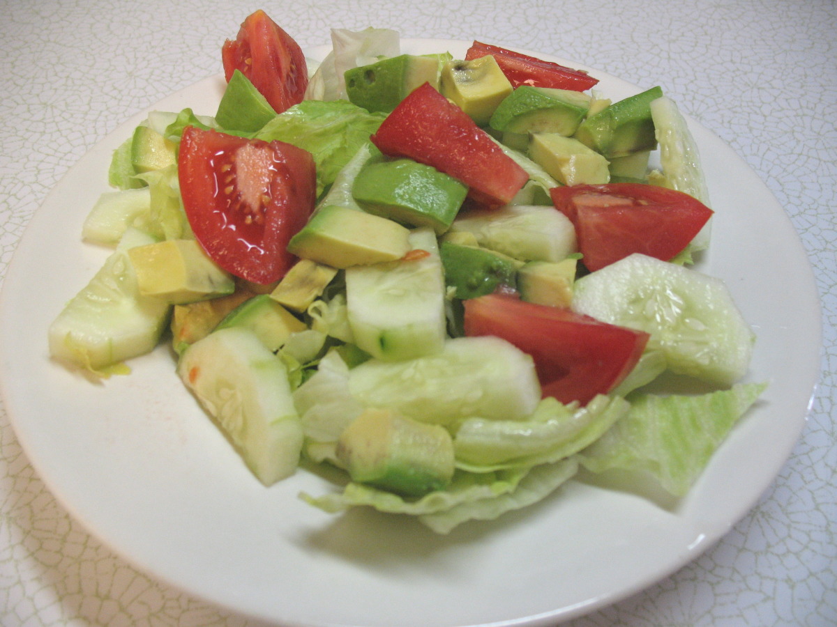 Simple Garden Salad Recipe Food Com