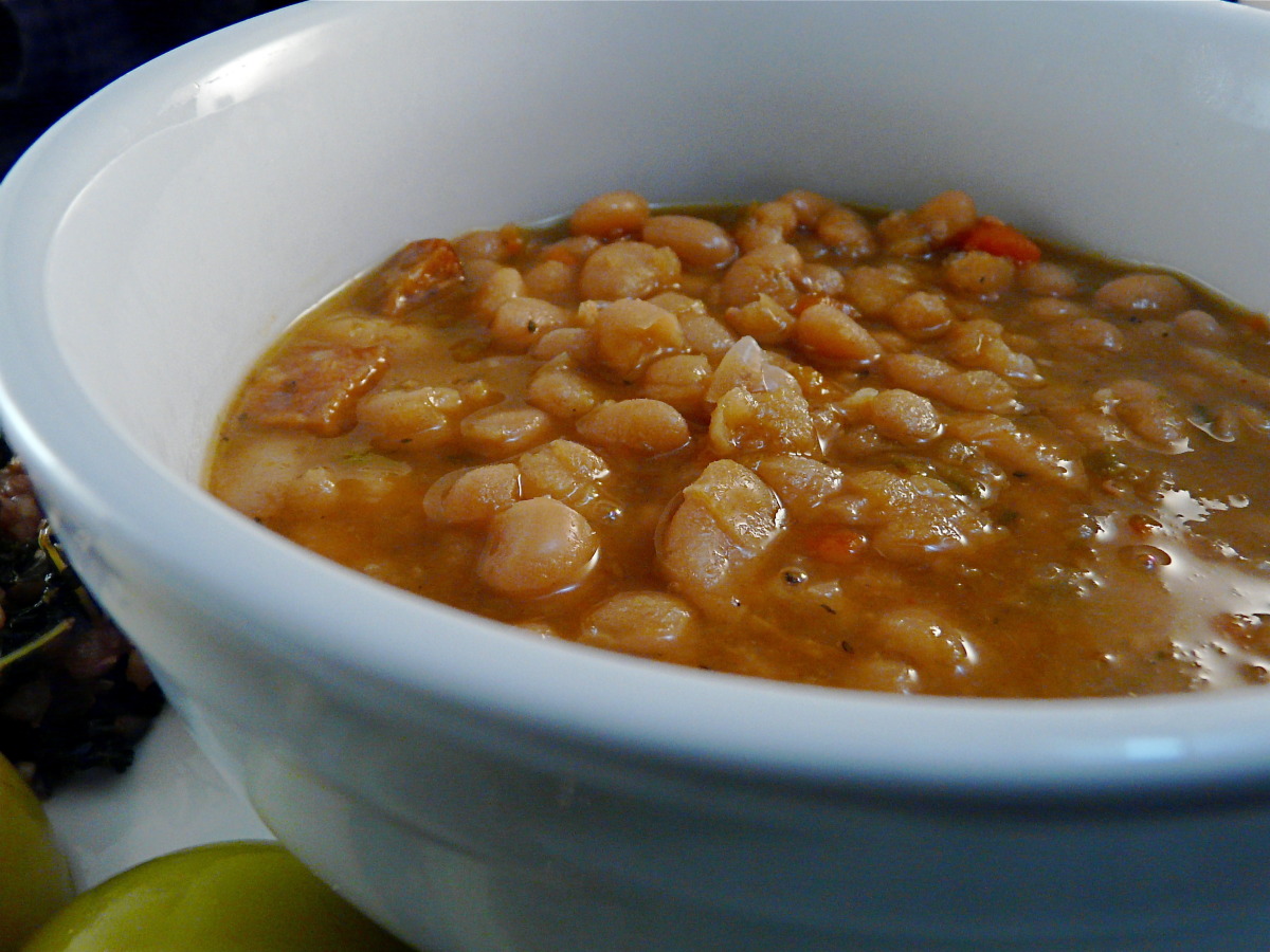 Quick & Easy Sausage and Bean Soup - Fresh Off The Grid