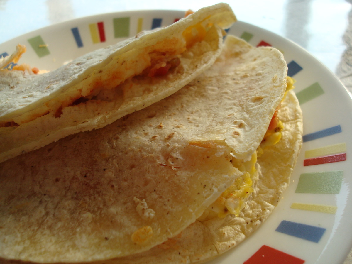 Bacon, Egg and Cheese Quesadillas image