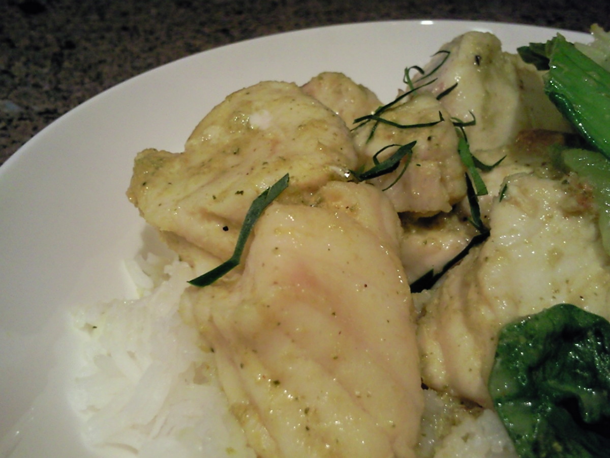 Fish, Coconut and Coriander Stew