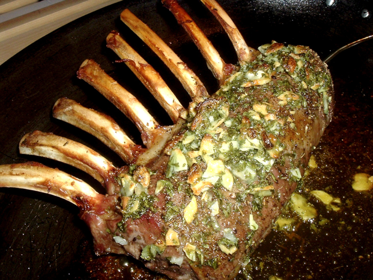 Mint Glazed Rack of Lamb for One Recipe - Food.com