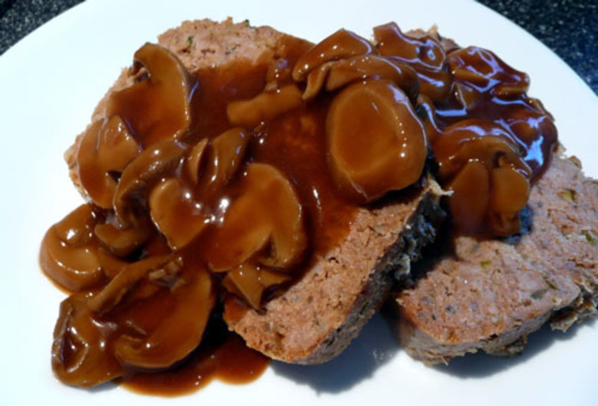 Quick Mushroom Sauce for Meatloaf image