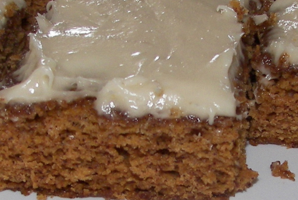 Carrot Bars W/ Cream Cheese Frosting image