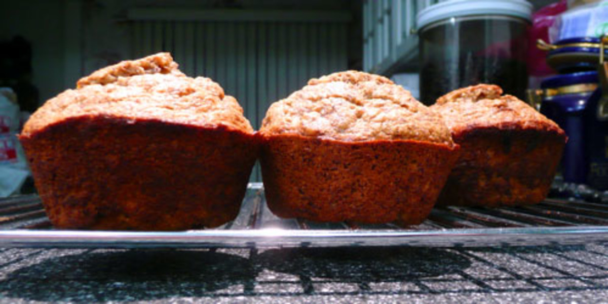 Whole Wheat Banana Flax Muffins Recipe