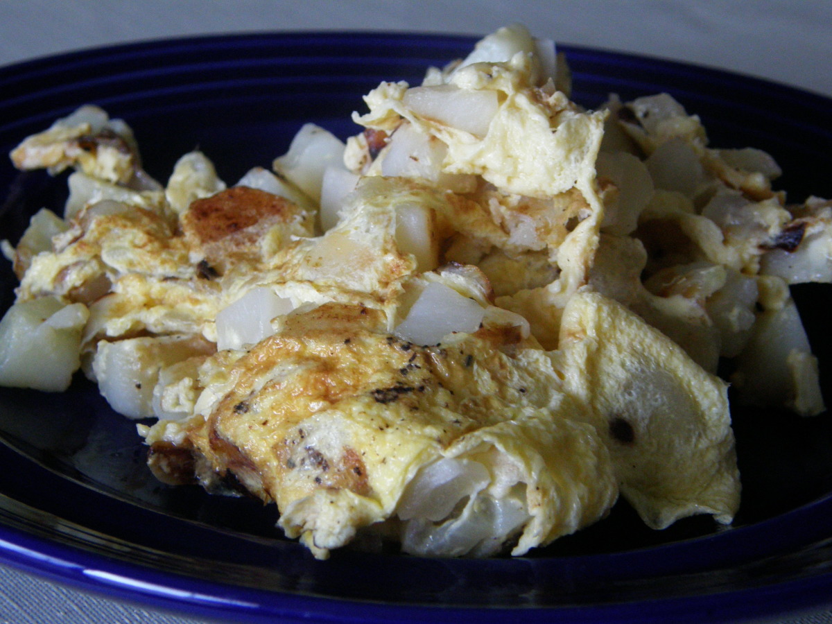 Fried Potatoes and Eggs