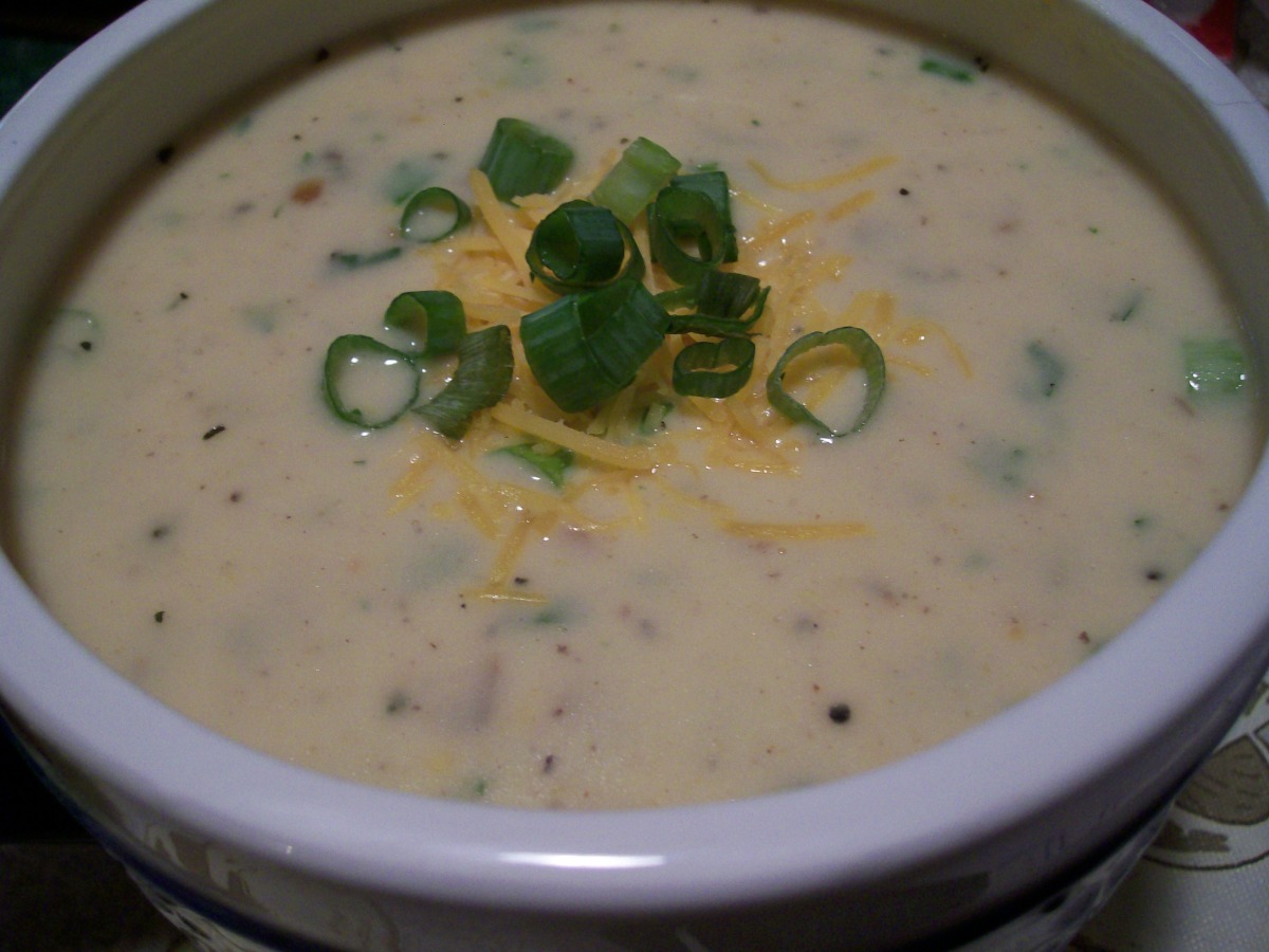 Hard Rock Cafe Baked Potato Soup